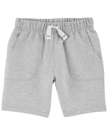 Carters Toddler Boys Solid Chambray Pull-On Shorts 5T Denim Blue Carters Toddler Boys Solid Chambray Pull-On Shorts 5T Denim Blue